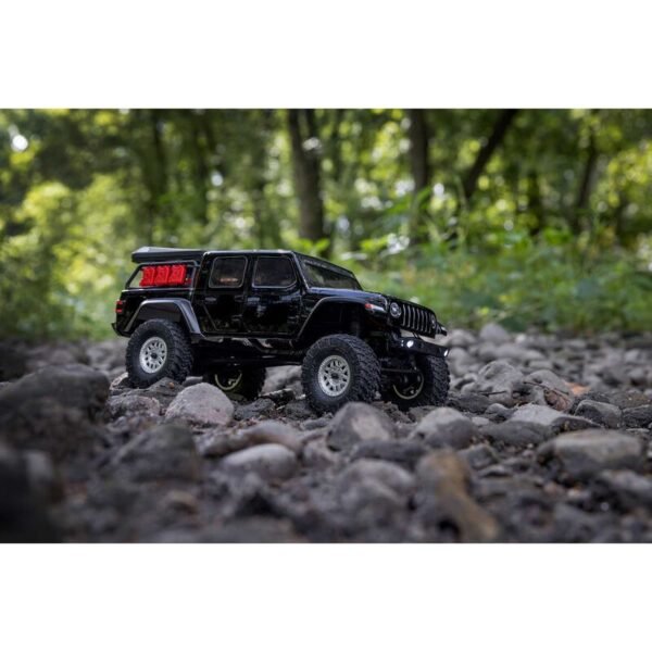 1/24 SCX24 Jeep JT Gladiator 4X4 RTR Brushed Rock Crawler (Battery & Charger Included), Green - Image 19