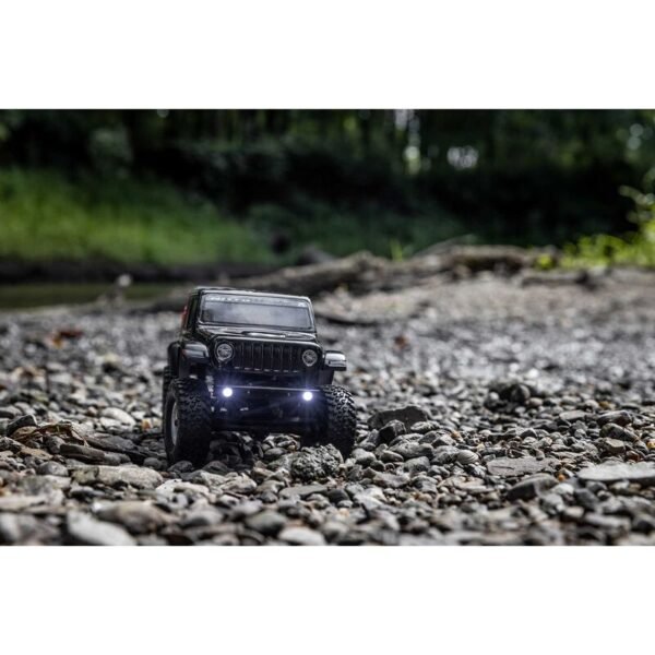 1/24 SCX24 Jeep JT Gladiator 4X4 RTR Brushed Rock Crawler (Battery & Charger Included), Green - Image 20