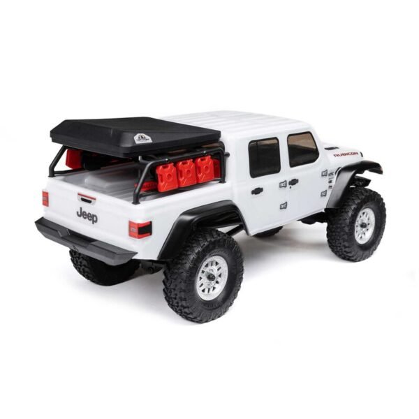 1/24 SCX24 Jeep JT Gladiator 4X4 RTR Brushed Rock Crawler (Battery & Charger Included), Green - Image 33
