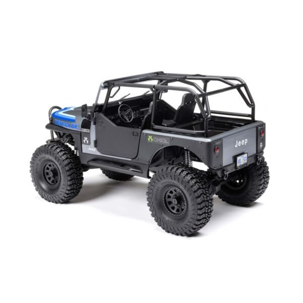 1/10 SCX10 III Jeep CJ-7 4X4 RTR Brushed Rock Crawler, Red - Image 20