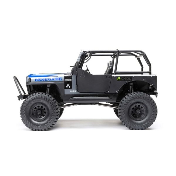 1/10 SCX10 III Jeep CJ-7 4X4 RTR Brushed Rock Crawler, Red - Image 22
