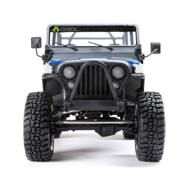 1/10 SCX10 III Jeep CJ-7 4X4 RTR Brushed Rock Crawler, Red - Image 24
