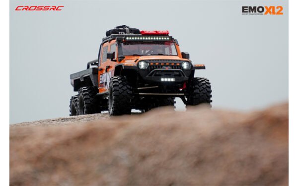 CROSS RC EMO XL2 6X6 1/8 SCALE CRAWLER CAR Off Road Climbing Vehicle - Image 9