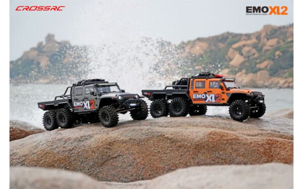 CROSS RC EMO XL2 6X6 1/8 SCALE CRAWLER CAR Off Road Climbing Vehicle - Image 10
