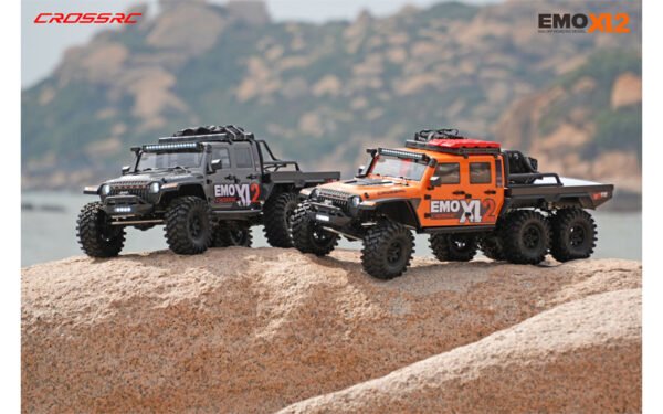 CROSS RC EMO XL2 6X6 1/8 SCALE CRAWLER CAR Off Road Climbing Vehicle - Image 13