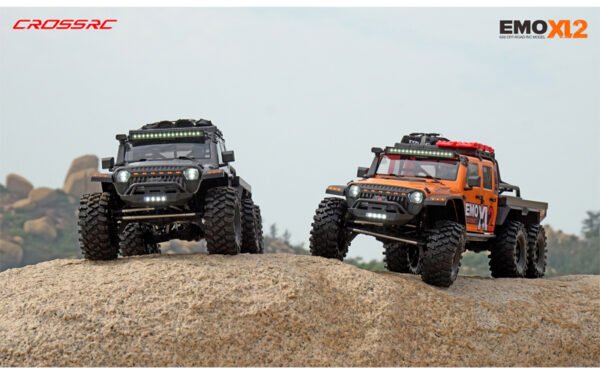 CROSS RC EMO XL2 6X6 1/8 SCALE CRAWLER CAR Off Road Climbing Vehicle - Image 17